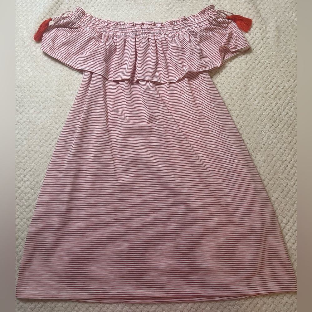 Strapless summer dress